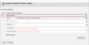 AWS Credentials Key ID 